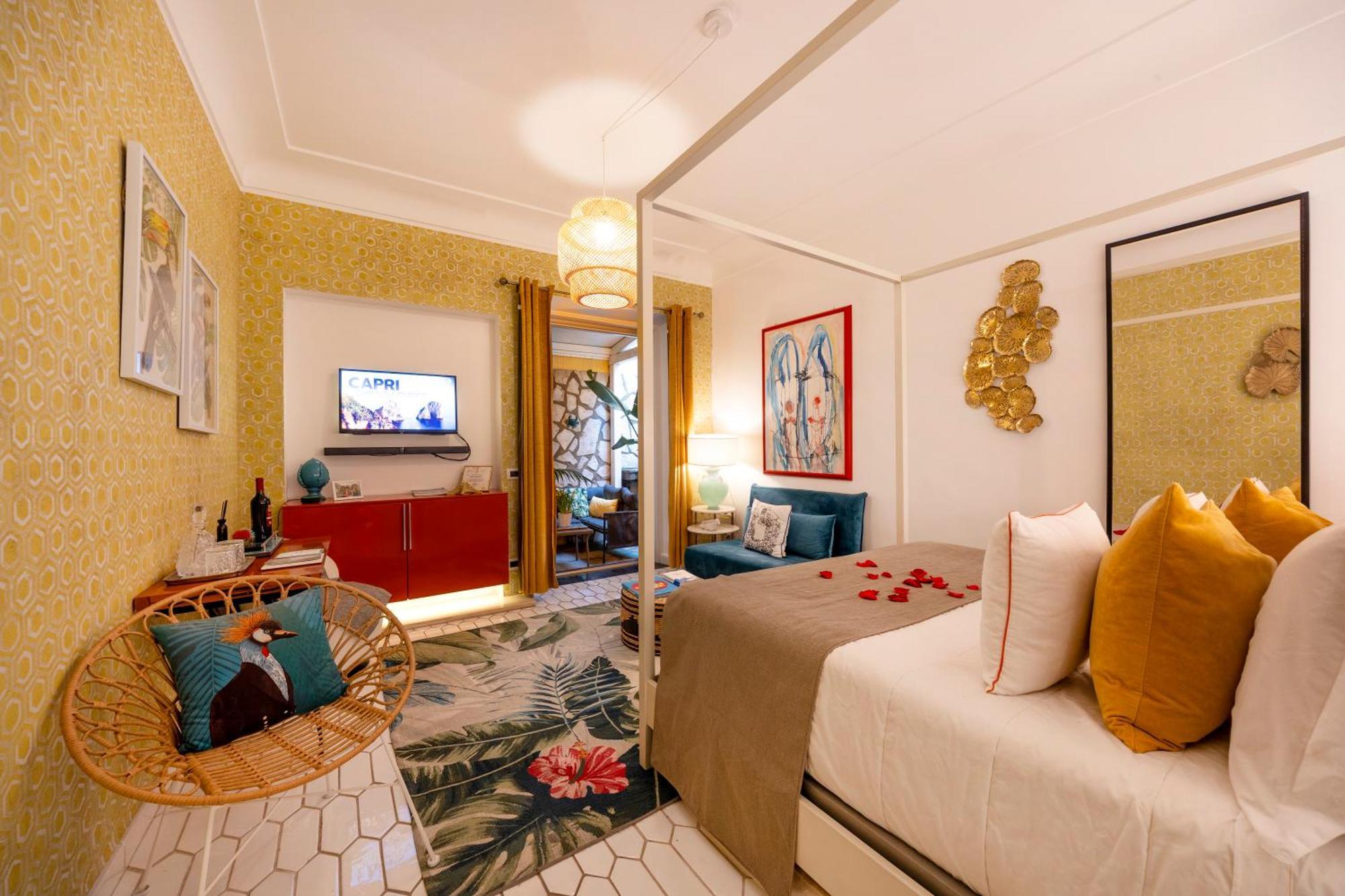 Suite Apartment Capri Con Jacuzzi In Piazzetta Exteriér fotografie